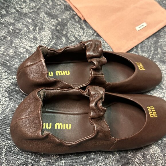MIUMIU Nappa Mary Jane shoes π - Picture 4 of 14